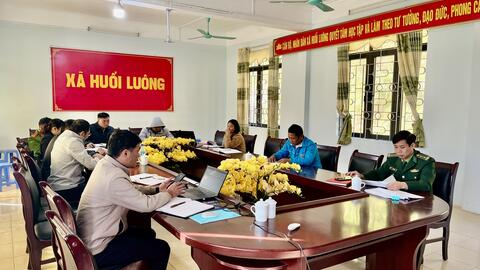 Dự hội nghị trực tuyến phiên họp UBND huyện thường kỳ tháng 11 năm 2024